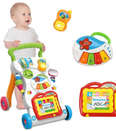 Baby Music Walker Troller With Drawing Wordpad Item | Buy Baby Music Walker Troller With Drawing Wordpad | SPOP Enterprise Global