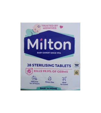 Milton Standard Sterilising Tablet 28Pk Item | Buy Milton Standard Sterilising Tablet 28Pk | SPOP Enterprise Global