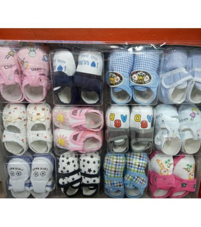 12 Pairs - Beautiful New Born Baby Unisex Shoe Item | Buy 12 Pairs - Beautiful New Born Baby Unisex Shoe | SPOP Enterprise Global