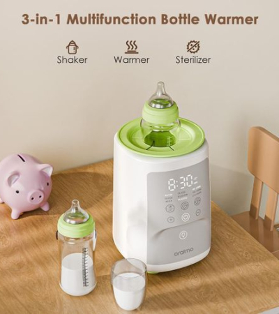 Oraimo Smart Bottle-Warmer 3-in-1 Shaker Warmer & Sterilizer Baby Milk Bottle-Warmer OBW-501 Item | Buy Oraimo Smart Bottle-Warmer 3-in-1 Shaker Warmer & Sterilizer Baby Milk Bottle-Warmer OBW-501 | SPOP Enterprise Global