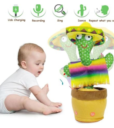 Talking Dancing Cactus Plush Toy, USB Charged Electric toys, Record & Repeat, Singing Interactive Stuffed Toy for Children Item | Buy Talking Dancing Cactus Plush Toy, USB Charged Electric toys, Record & Repeat, Singing Interactive Stuffed Toy for Children | SPOP Enterprise Global