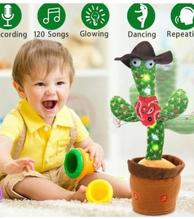 Singing And Dancing Recording Cactus Creative Plush Toy Item | Buy Singing And Dancing Recording Cactus Creative Plush Toy | SPOP Enterprise Global