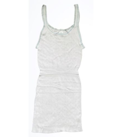 Swan 2 Pack Girls White Singlet- Blue Trimmings Item | Buy Swan 2 Pack Girls White Singlet- Blue Trimmings | SPOP Enterprise Global