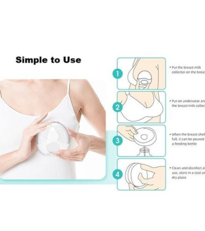 2pcs Breast Milk Collector Extractor saver catcher Wearable Nipple Protectors Breast Feeding Nursing Cup BPA Free -S Item | Buy 2pcs Breast Milk Collector Extractor saver catcher Wearable Nipple Protectors Breast Feeding Nursing Cup BPA Free -S | SPOP Enterprise Global
