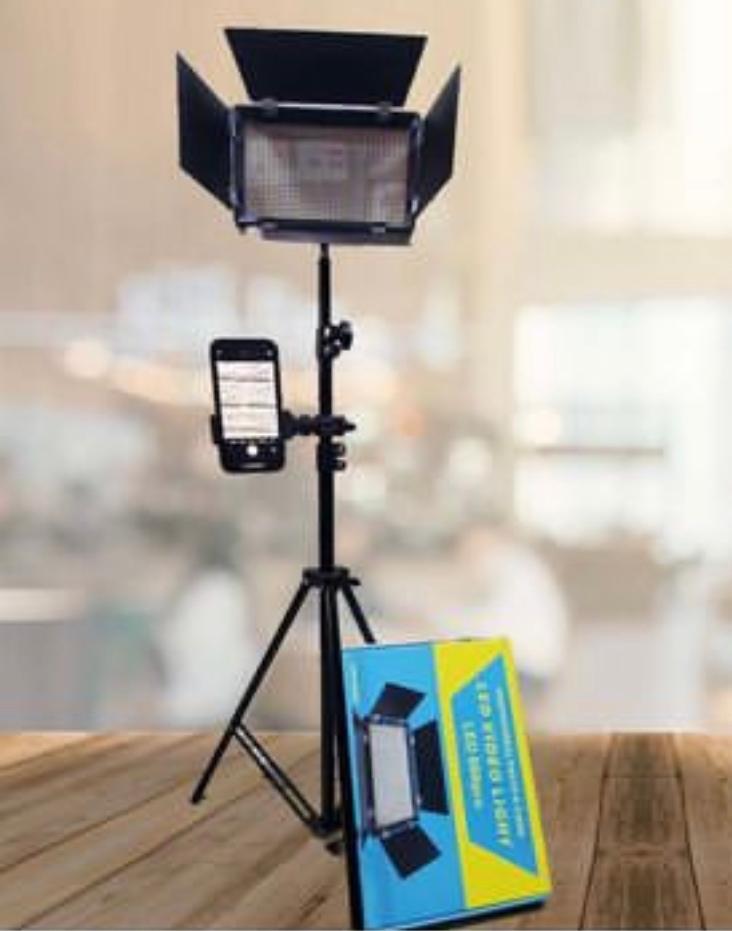Professional led 680pro video light with phone holder Item | Buy Professional led 680pro video light with phone holder | SPOP Enterprise Global